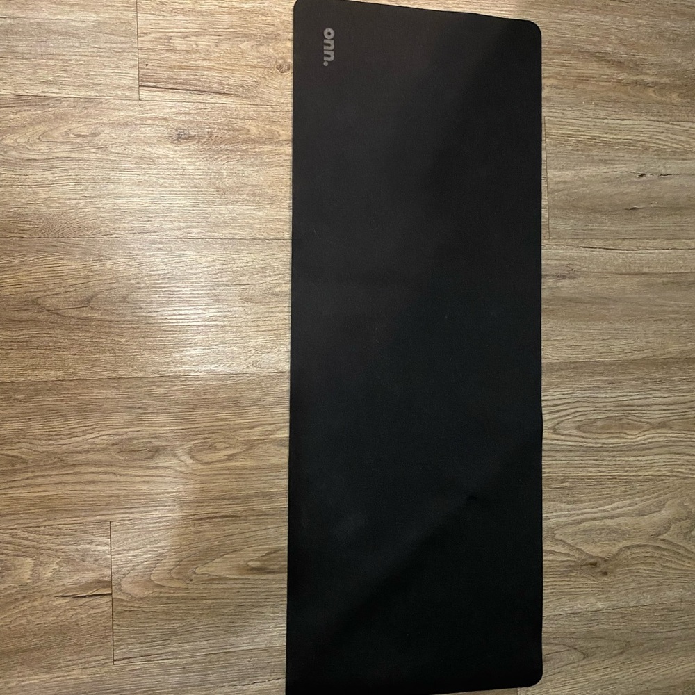 Black Desktop Mat